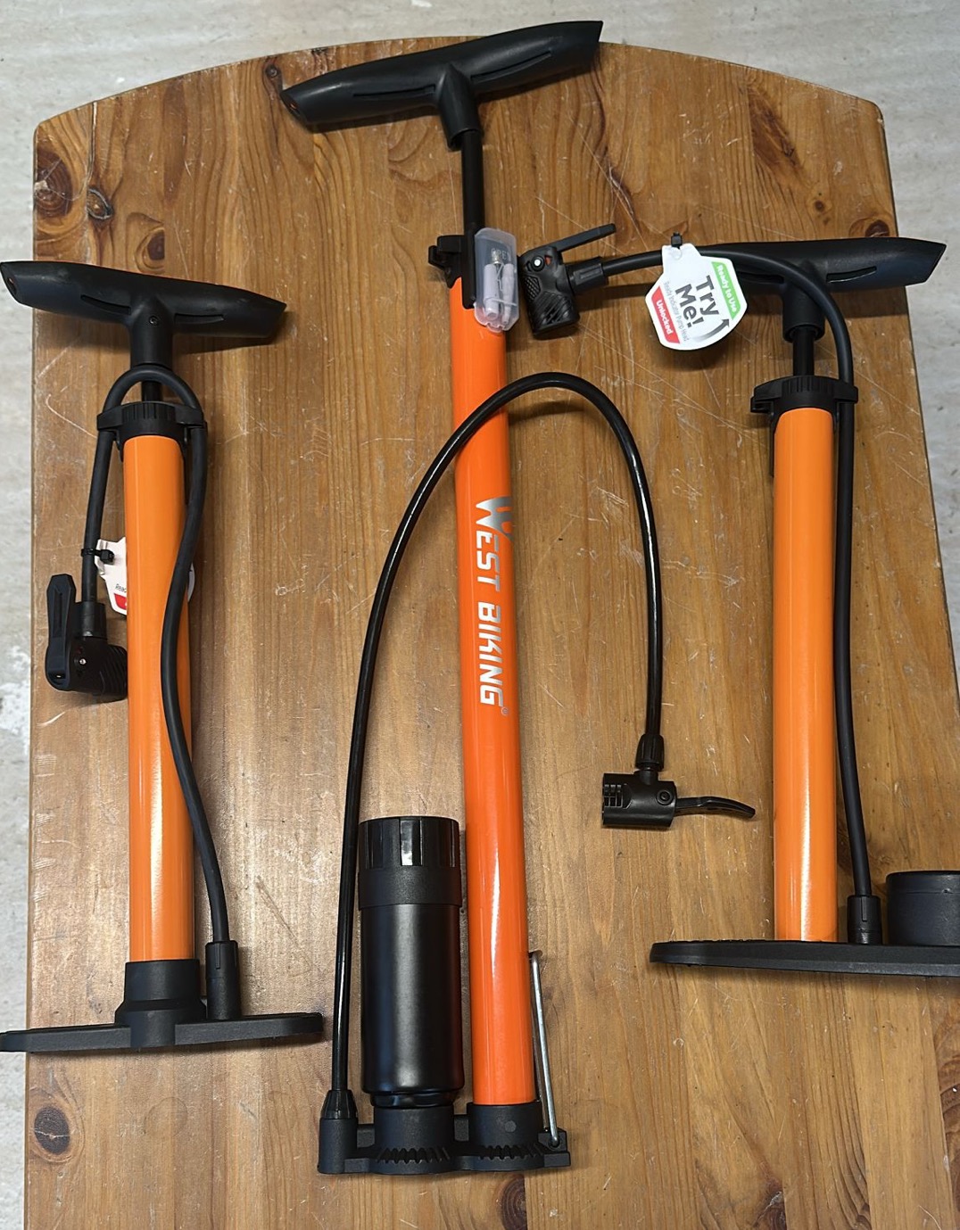 משאבות רגל לאופניים 