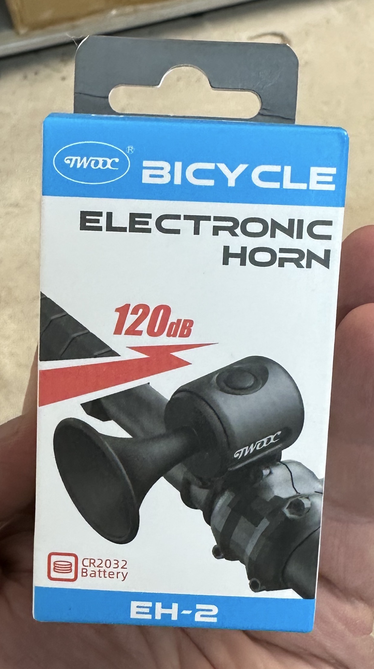 צפצפה לאופניים 120 דציבלים 